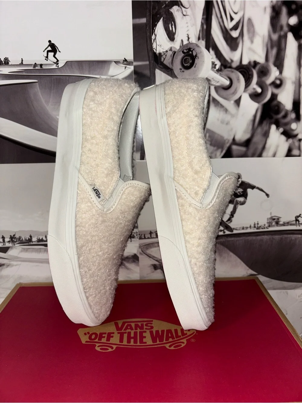 Vans Classic Slip On Sherpa Multiple Sizes